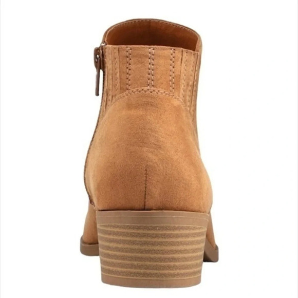 American Rag Tori Microsuede Ankle Boots Size 11 - Picture 3 of 10